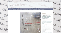 Desktop Screenshot of mrdean.ch